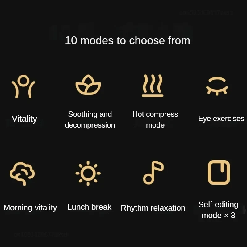 (image for) XIAOMI Mijia Smart Eye Massager Hot Compress Massage Relieve Fatigue Eye Care Device Works with MiHome APP